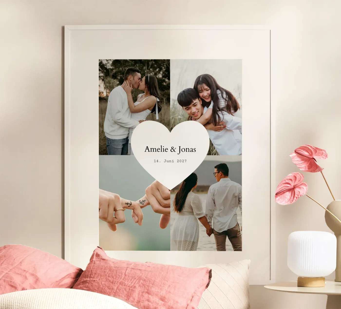 Simple Love Poster von Kartenliebe