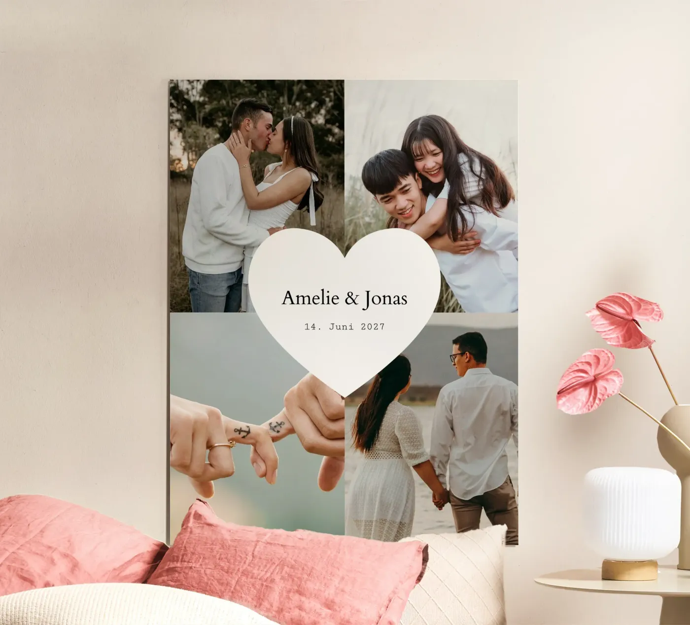 Simple Love Poster von Kartenliebe