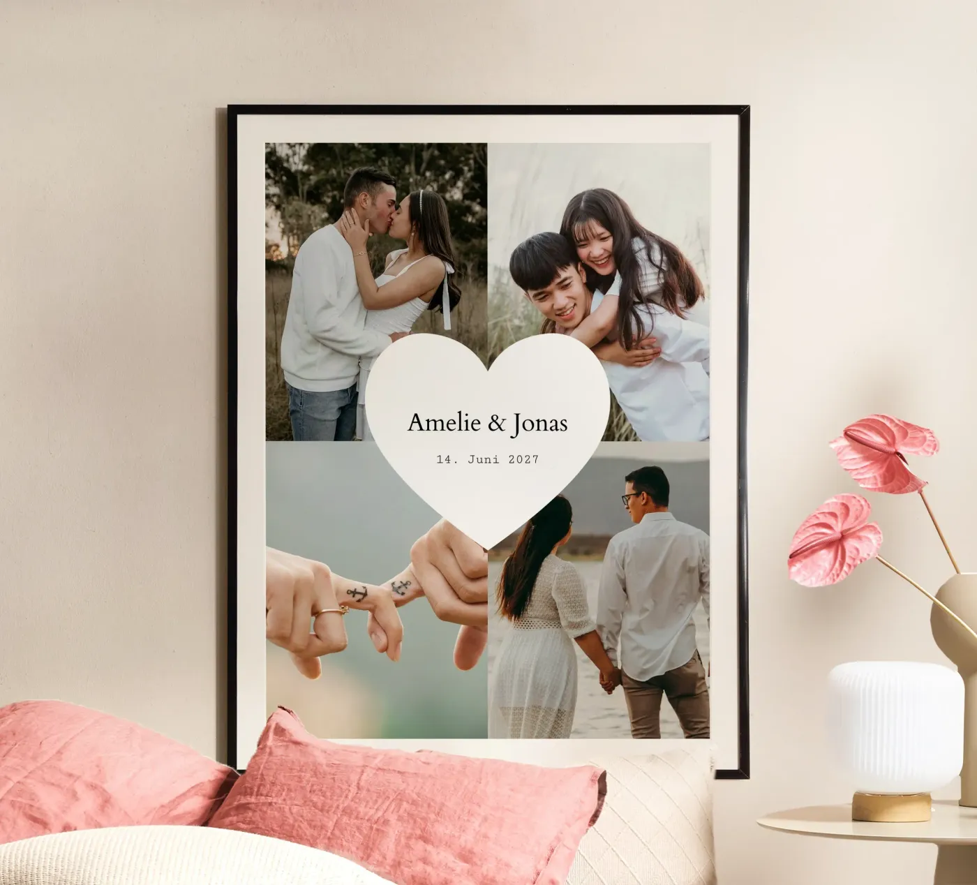 Simple Love Poster von Kartenliebe