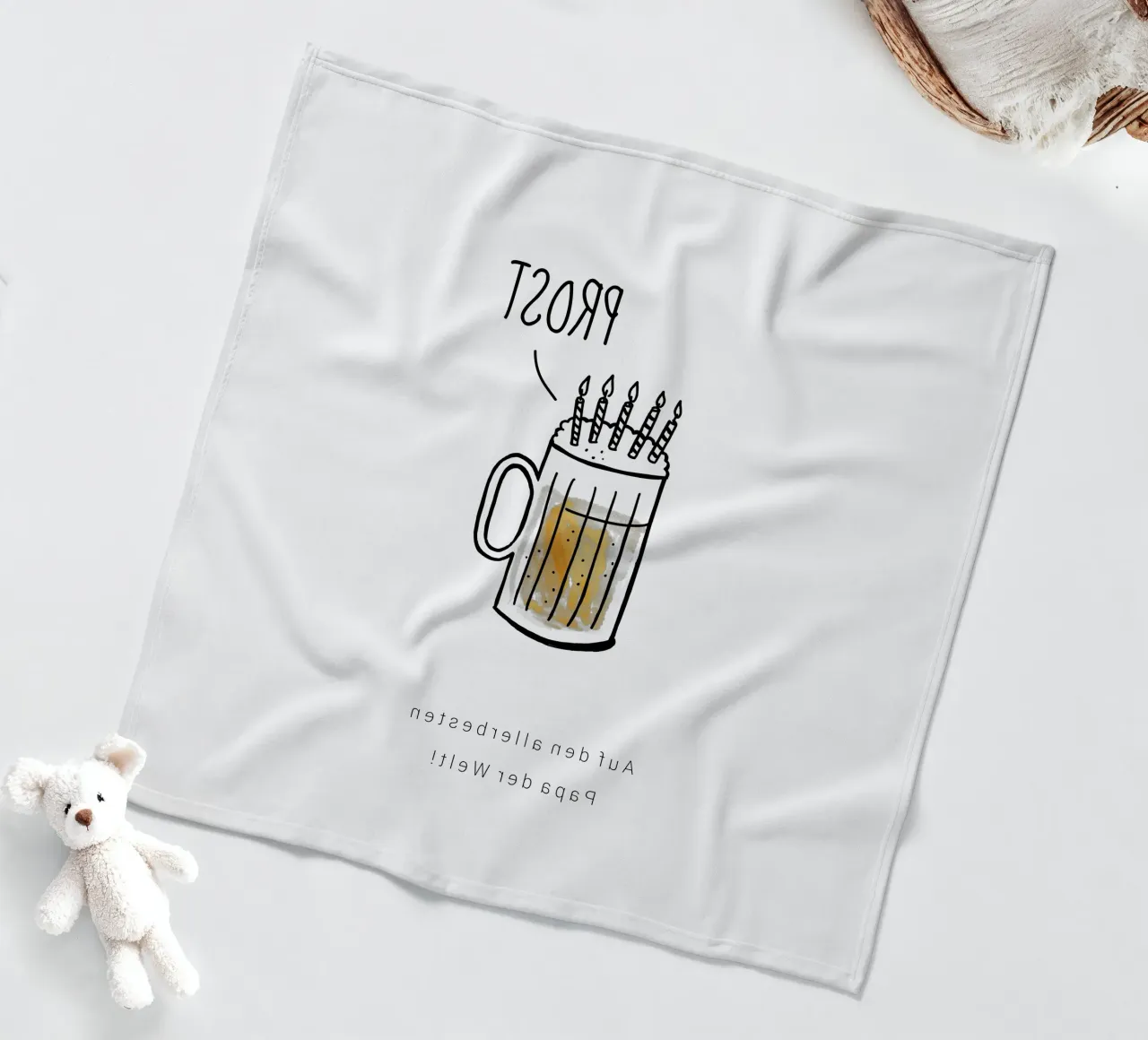 Prost fleecedeken van Kartenliebe