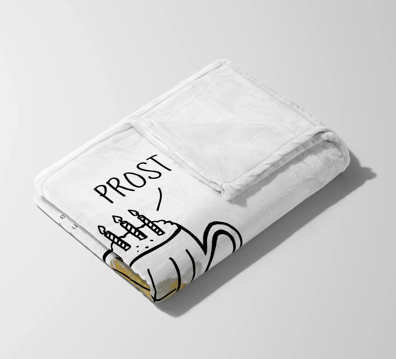 Prost Fleecedecke von Kartenliebe