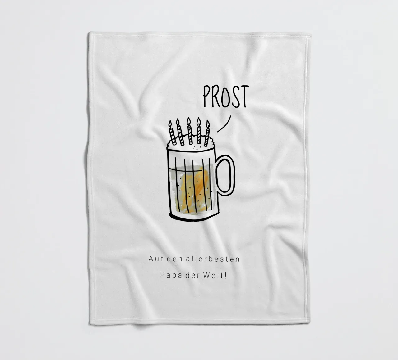 Prost fleecedeken van Kartenliebe