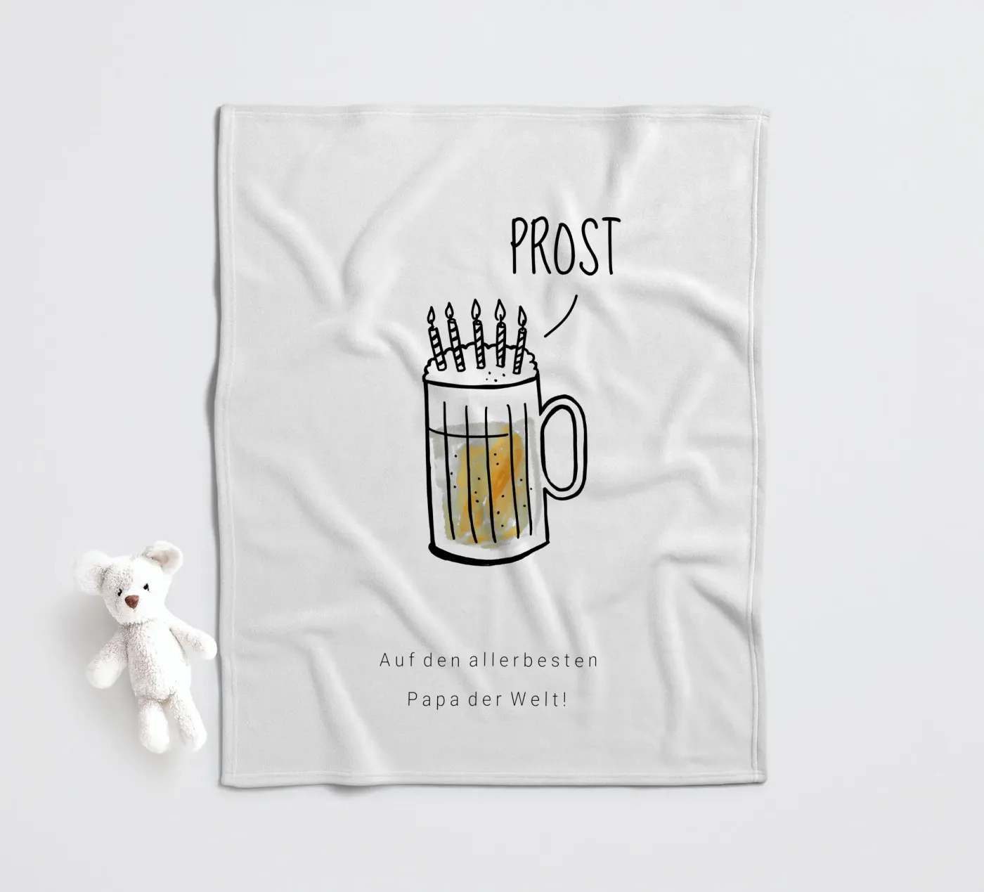 Prost coperta in pile da Kartenliebe