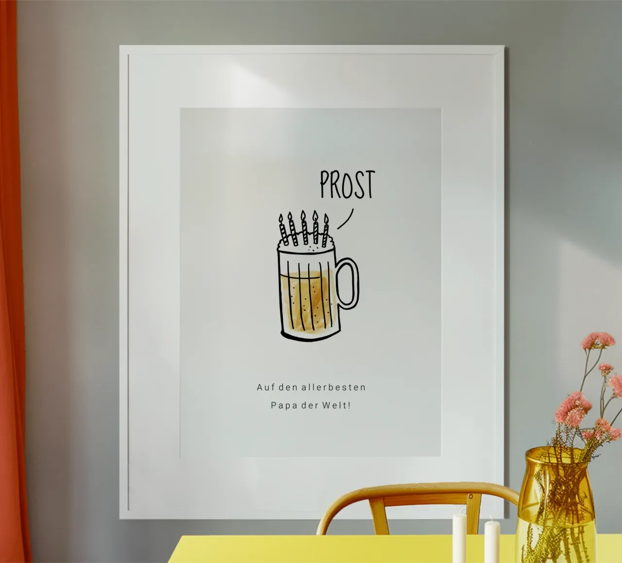 Prost poster van Kartenliebe