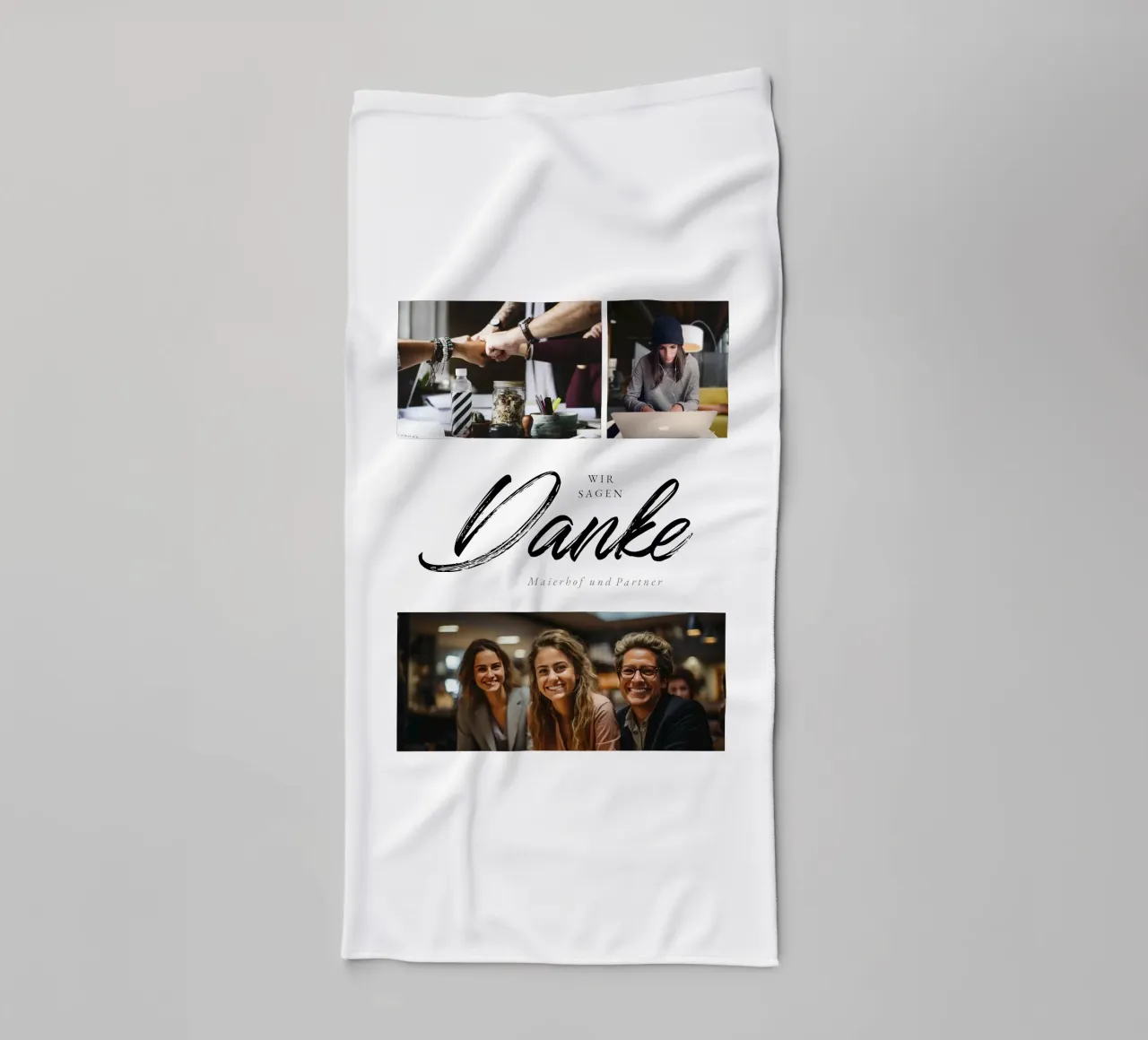 Easy badhanddoek van Kartenliebe