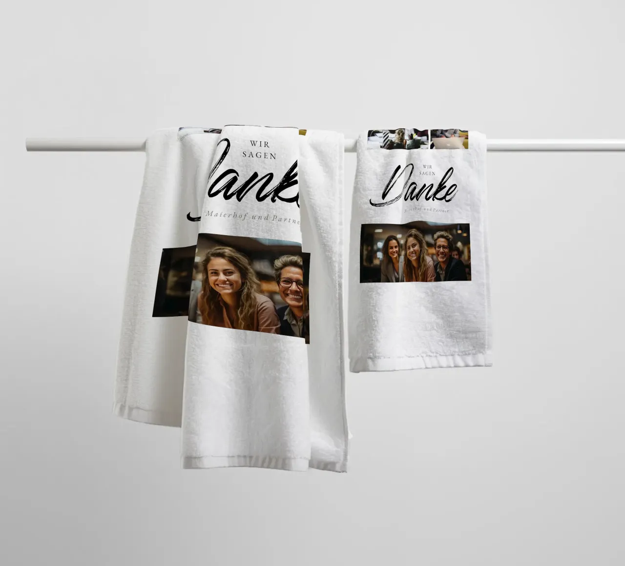 Easy badhanddoek van Kartenliebe