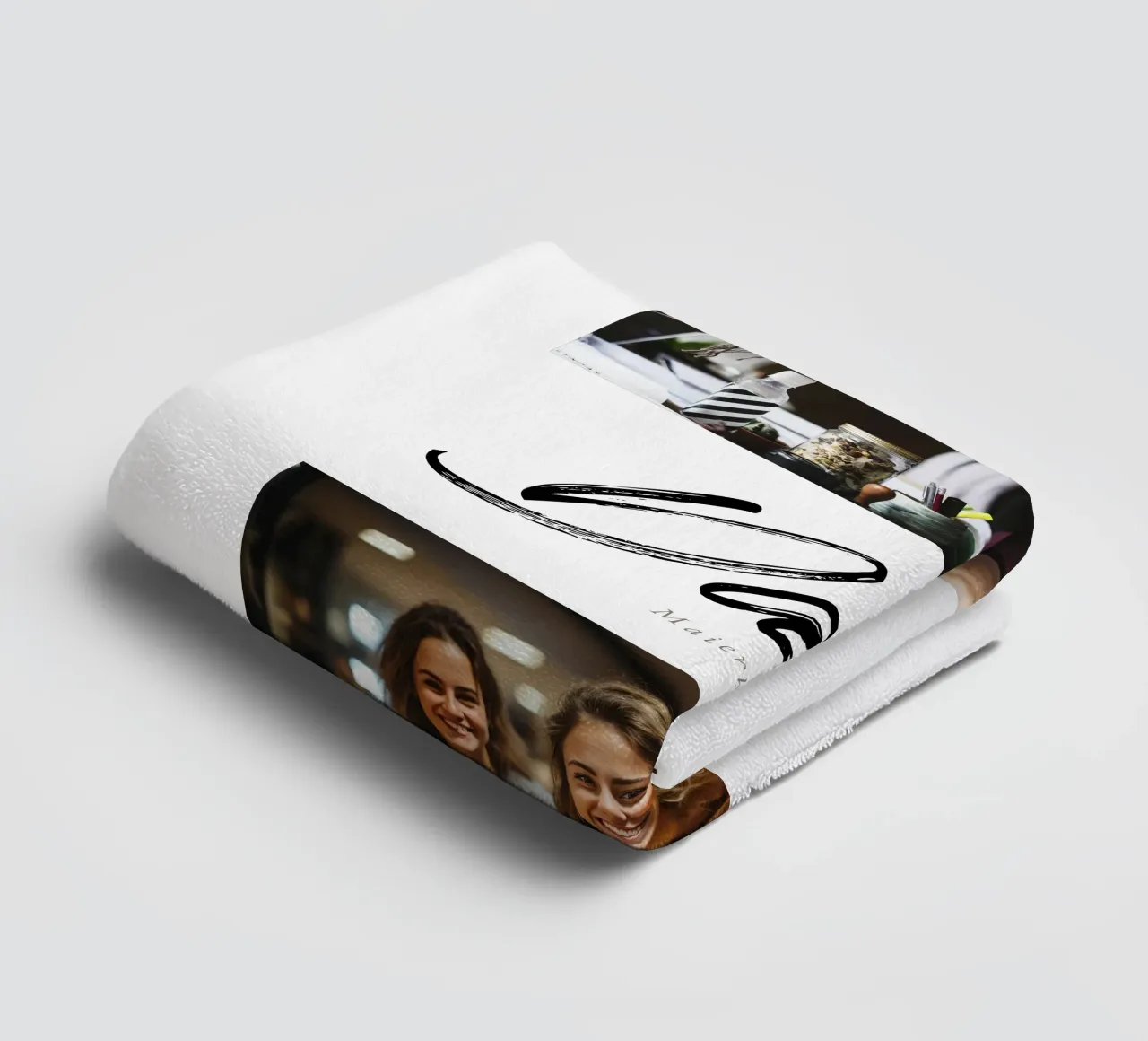 Easy badhanddoek van Kartenliebe