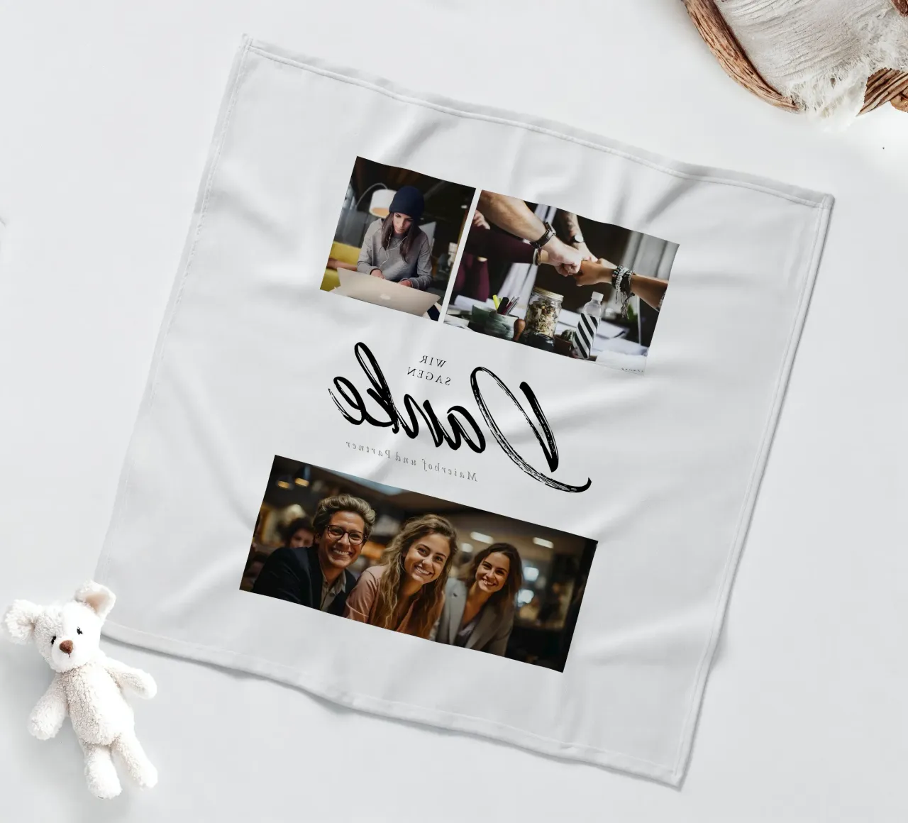 Easy fleecedeken van Kartenliebe