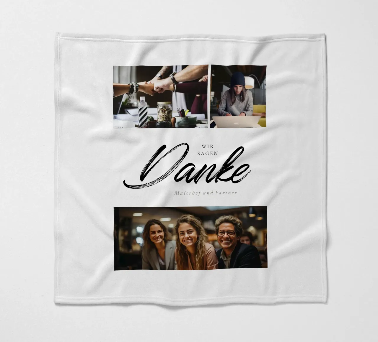 Easy fleecedeken van Kartenliebe