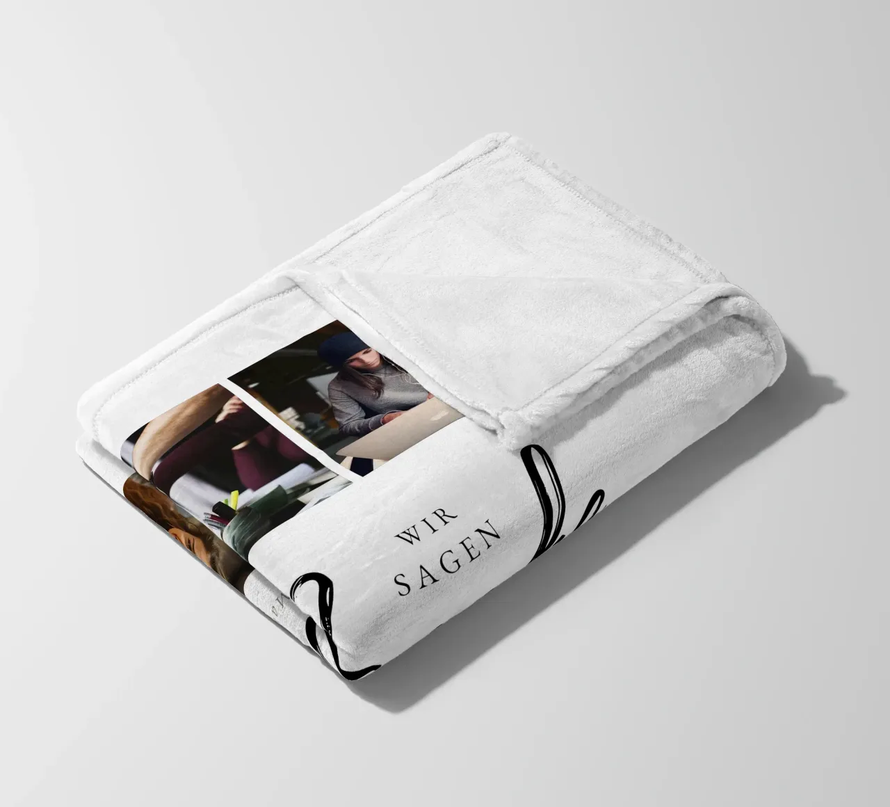 Easy fleecedeken van Kartenliebe