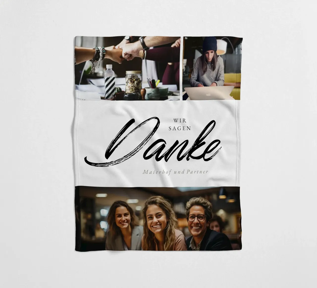 Easy fleecedeken van Kartenliebe