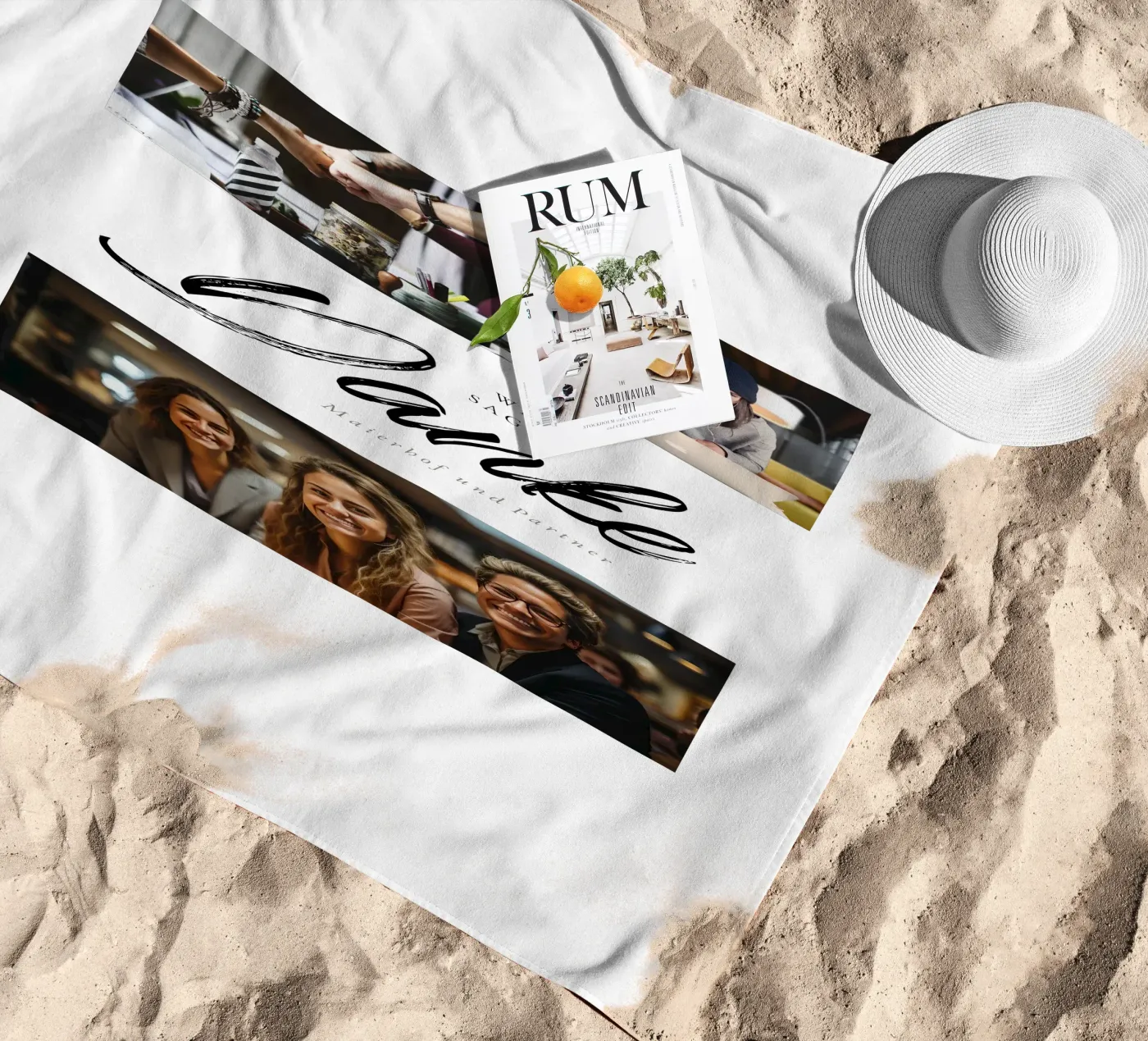 Easy beach towel by Kartenliebe