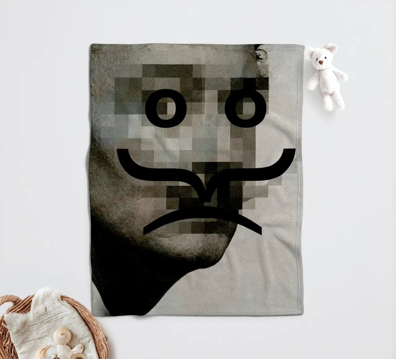 Retro Pop Emoticons Salvador coperta in pile da Butcher Billy