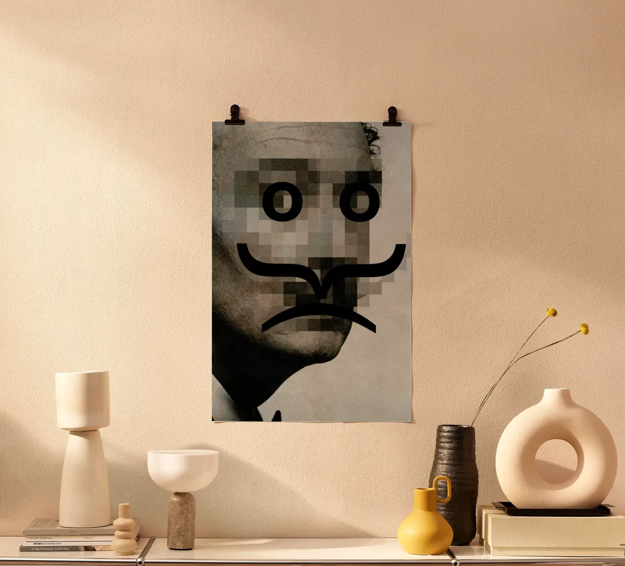 Retro Pop Emoticons Salvador carta hahnemühle da Butcher Billy
