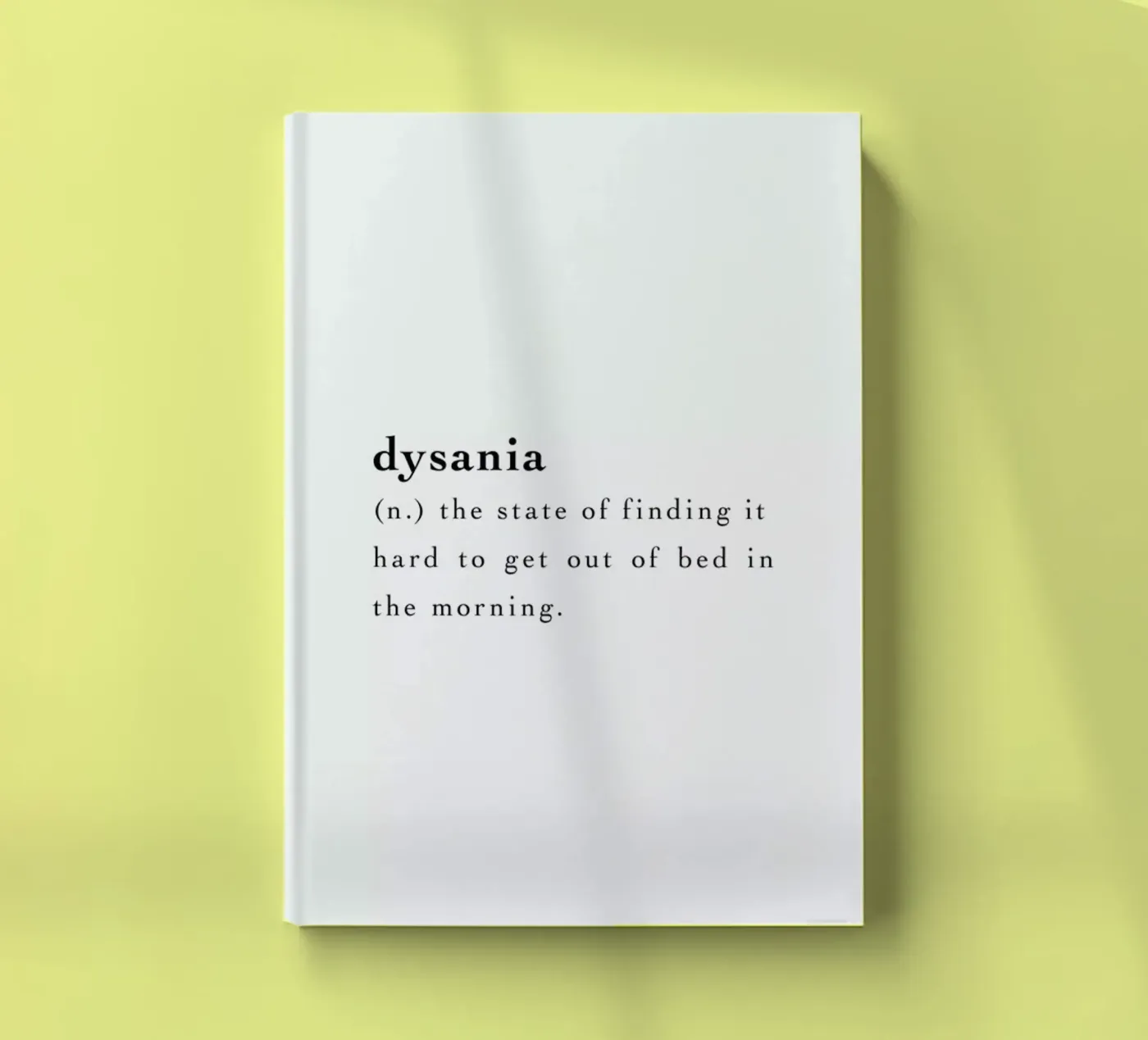 Dysania notebook by Studio One