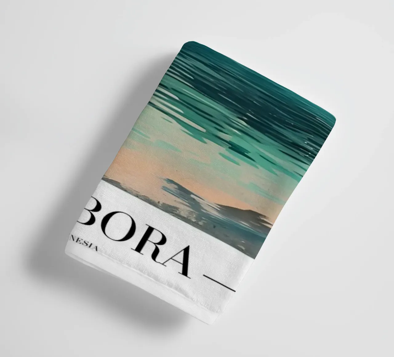 Bora Bora Lagoon View - French Polynesia Paradise towel by homdeco