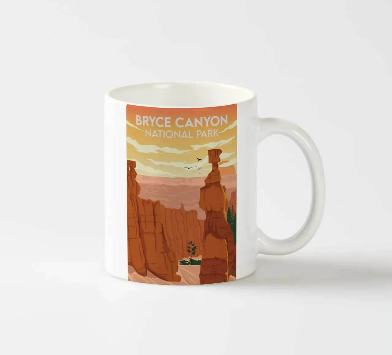 Bryce Canyon II tazza in ceramica da Morgan Scotts