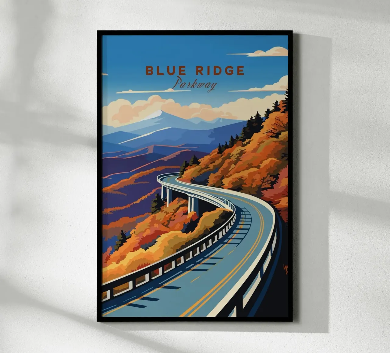 Parco delle creste blu carta hahnemühle da Morgan Scotts