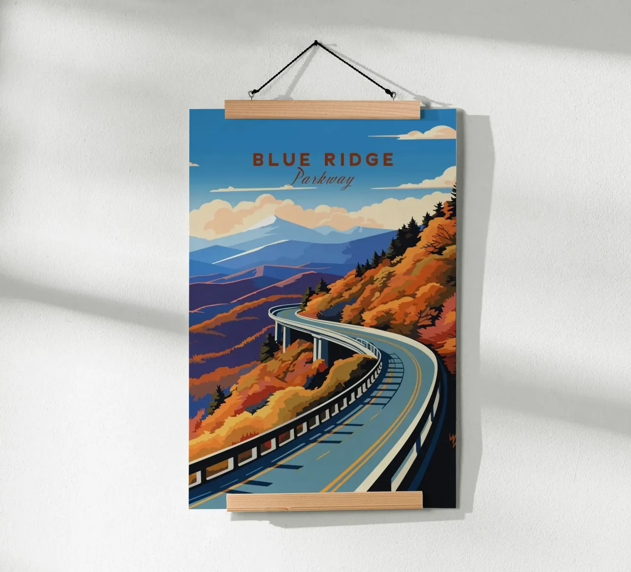 Parco delle creste blu carta hahnemühle da Morgan Scotts