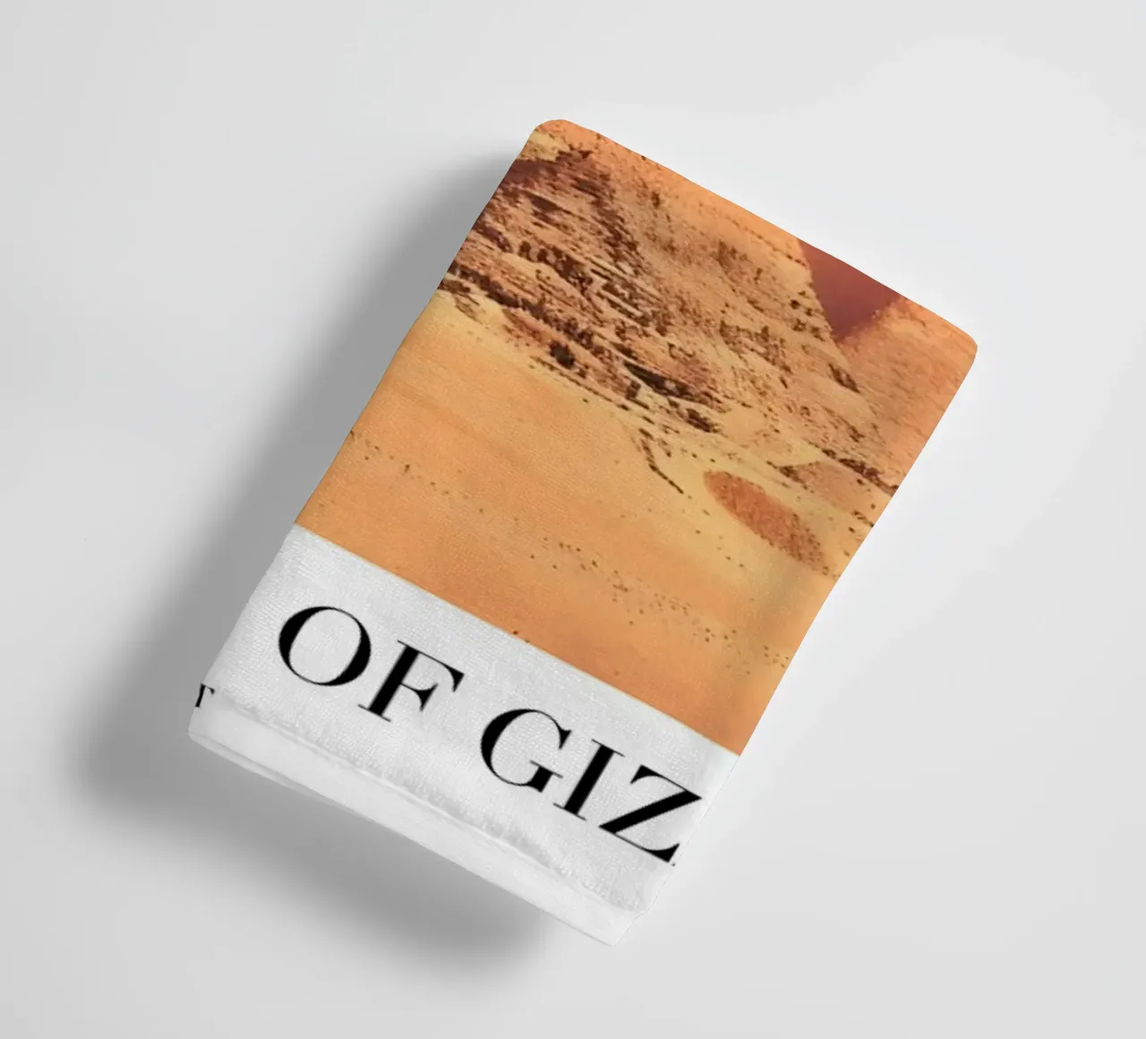 Pyramides de Gizeh - Art de l'Égypte ancienne serviette de bain de homdeco