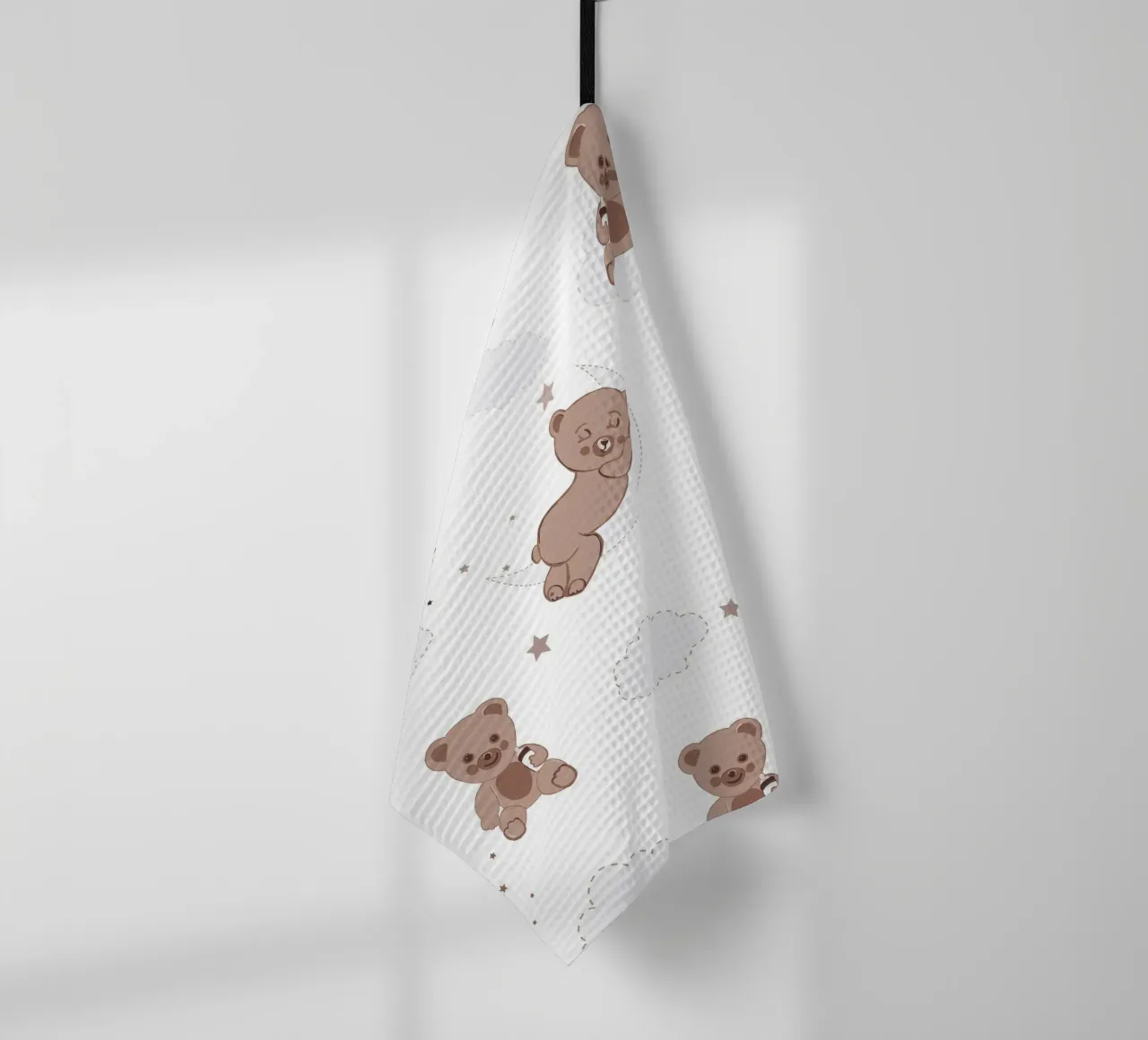 Orsacchiotto modello neutro di colore marrone canovaccio da cucina da gulsengunel
