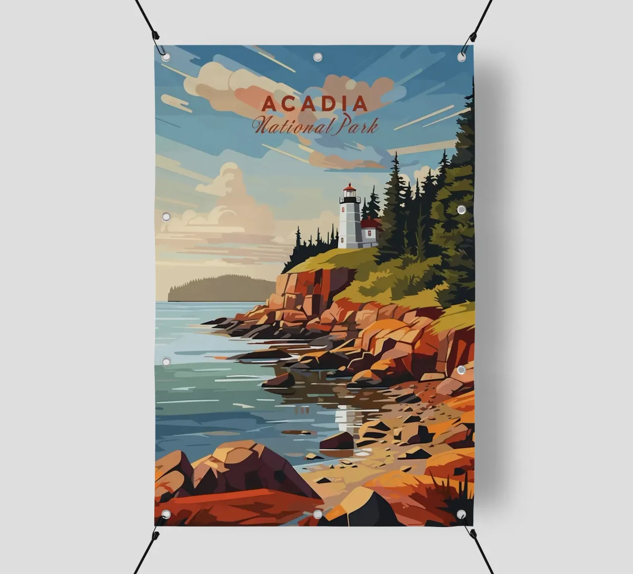 Acadia telo in pvc da Morgan Scotts
