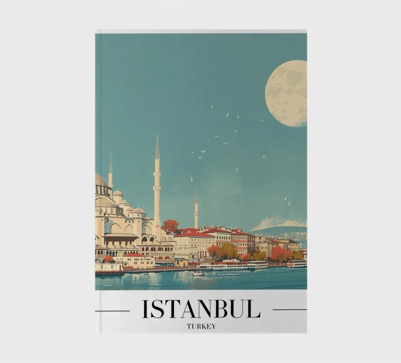 Moschea blu di Istanbul e Bosforo - Turchia Arte diario da homdeco