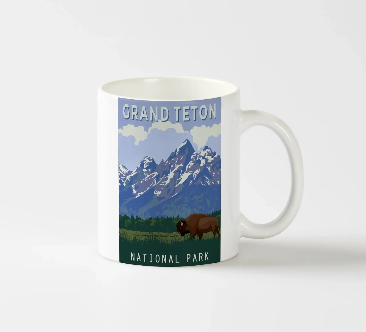 Grand Teton tazza in ceramica da Morgan Scotts