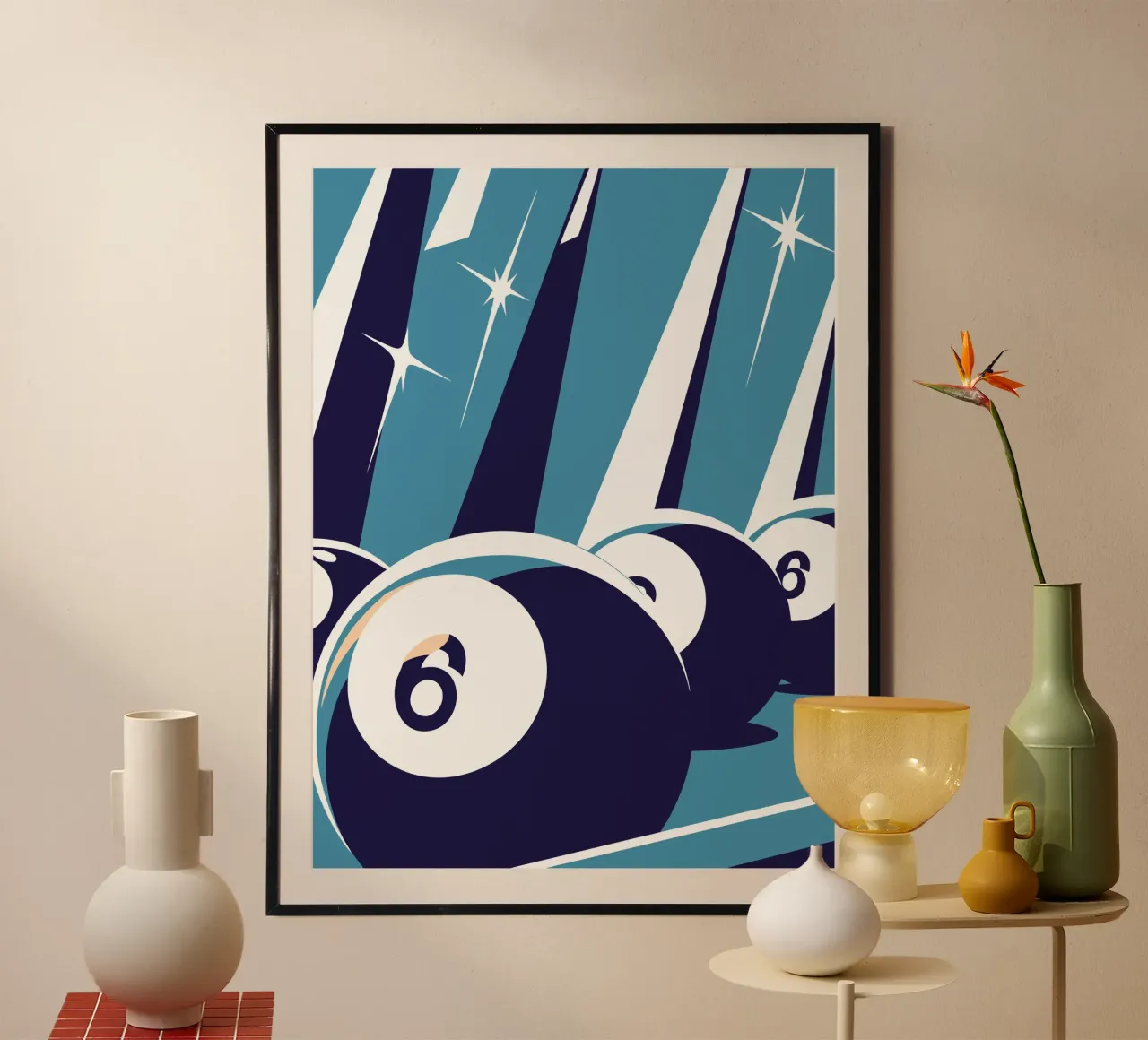 Dettagli sulle palle da biliardo poster da STORE PRESENCE