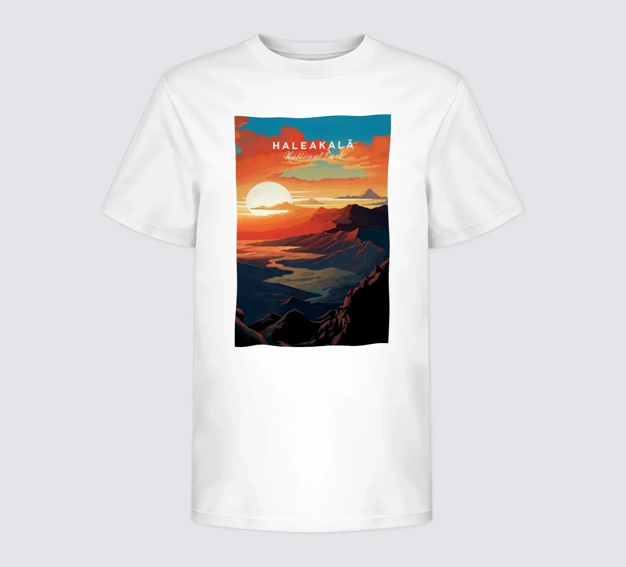 Sonnenaufgang am Haleakala Kinder T-Shirt von Morgan Scotts