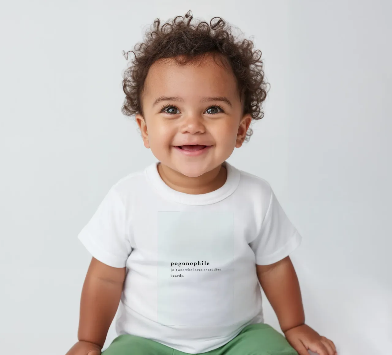 Pogonophile baby t-shirt by Studio One