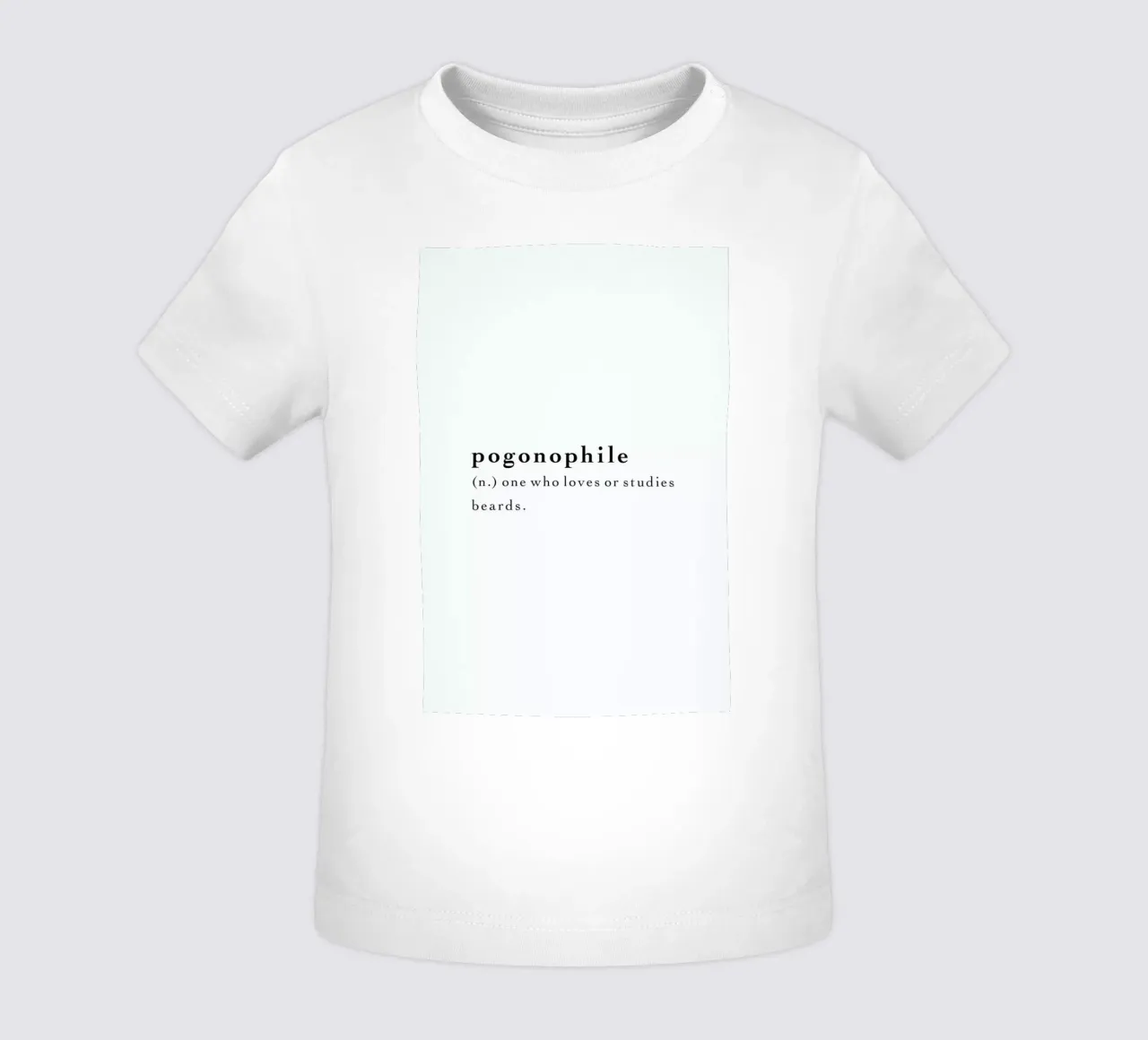Pogonophile baby t-shirt by Studio One