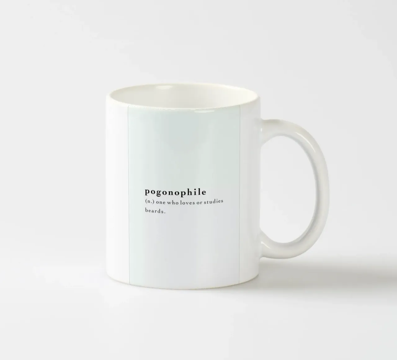 Pogonophile tazza in ceramica da Studio One