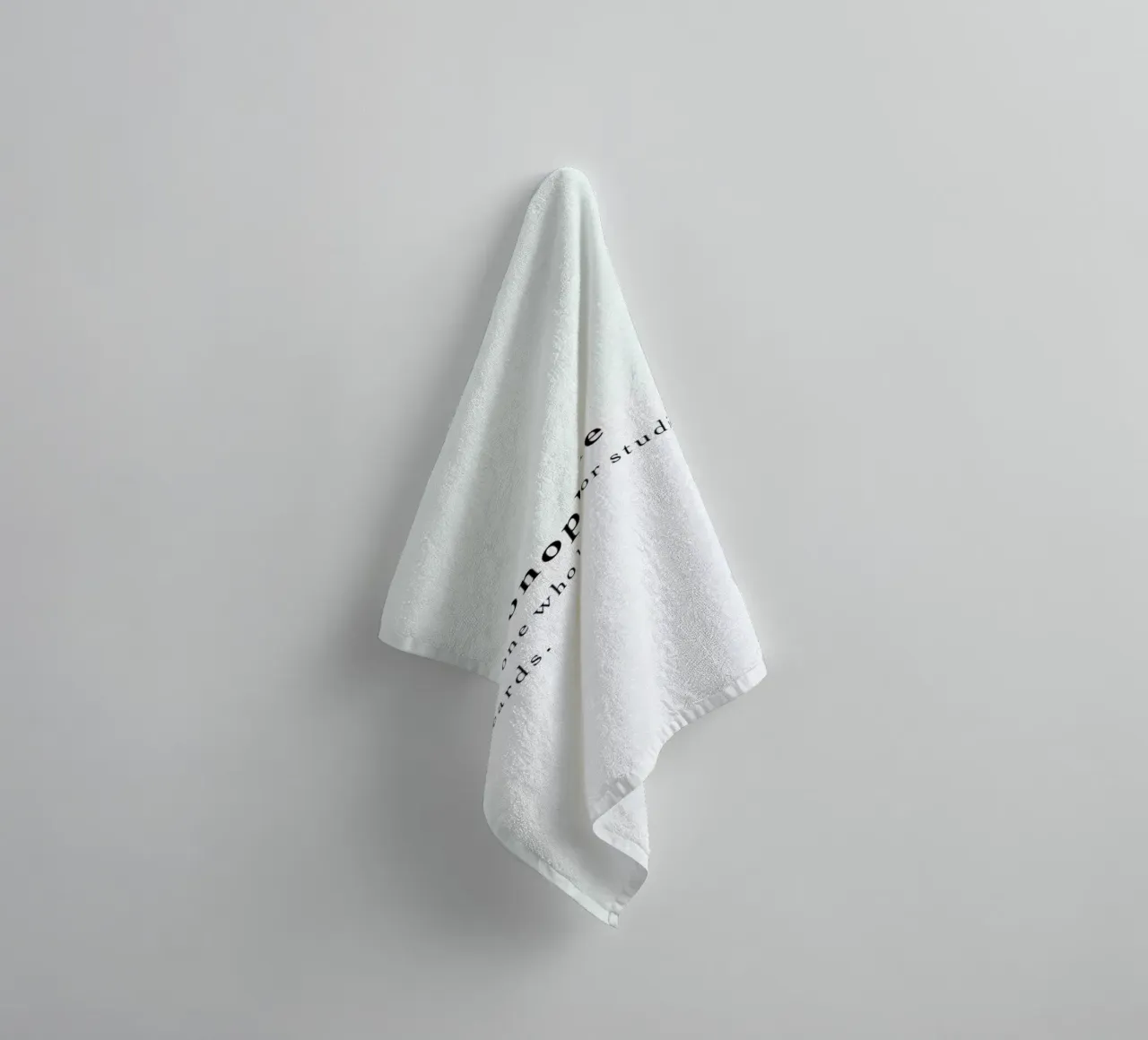 Pogonophile asciugamano da bagno da Studio One