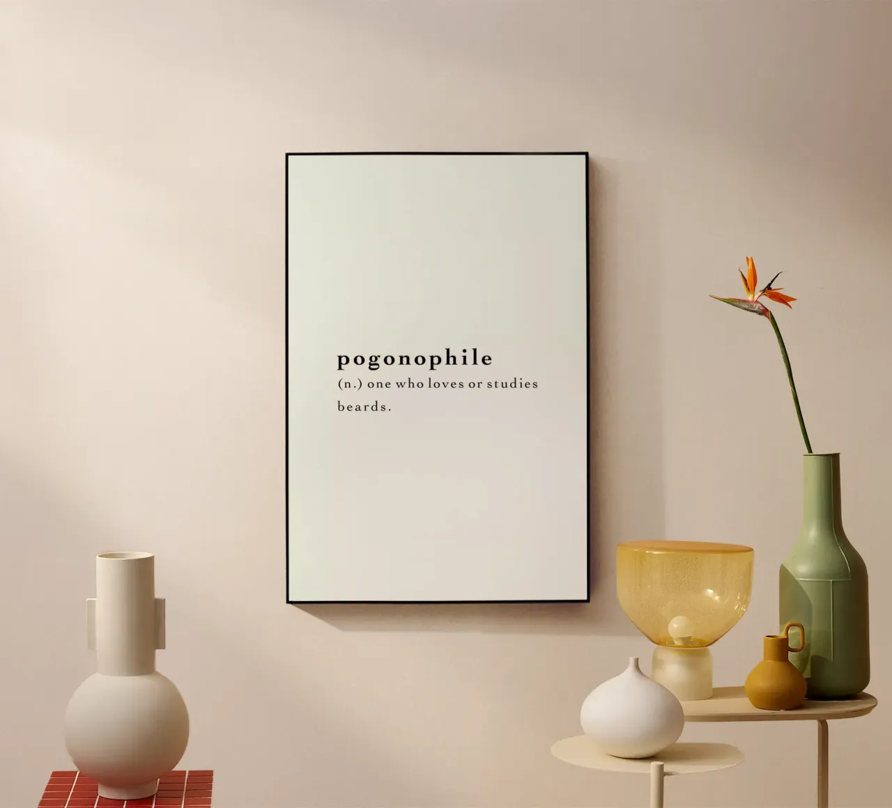 Pogonophile plexiglass da Studio One