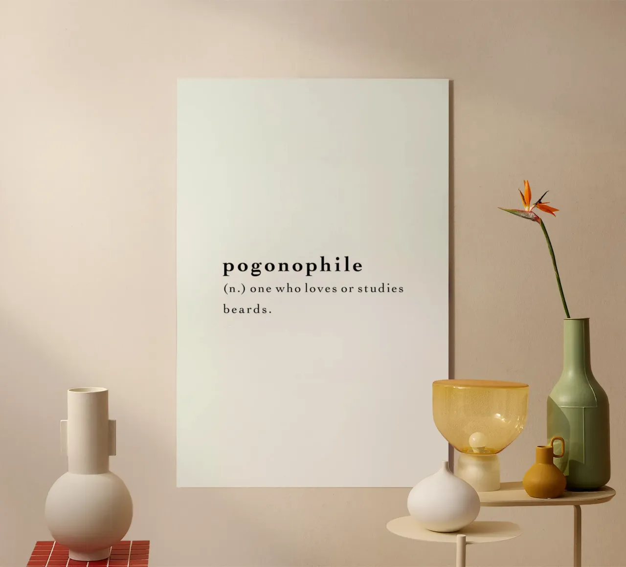 Pogonophile plexiglass da Studio One