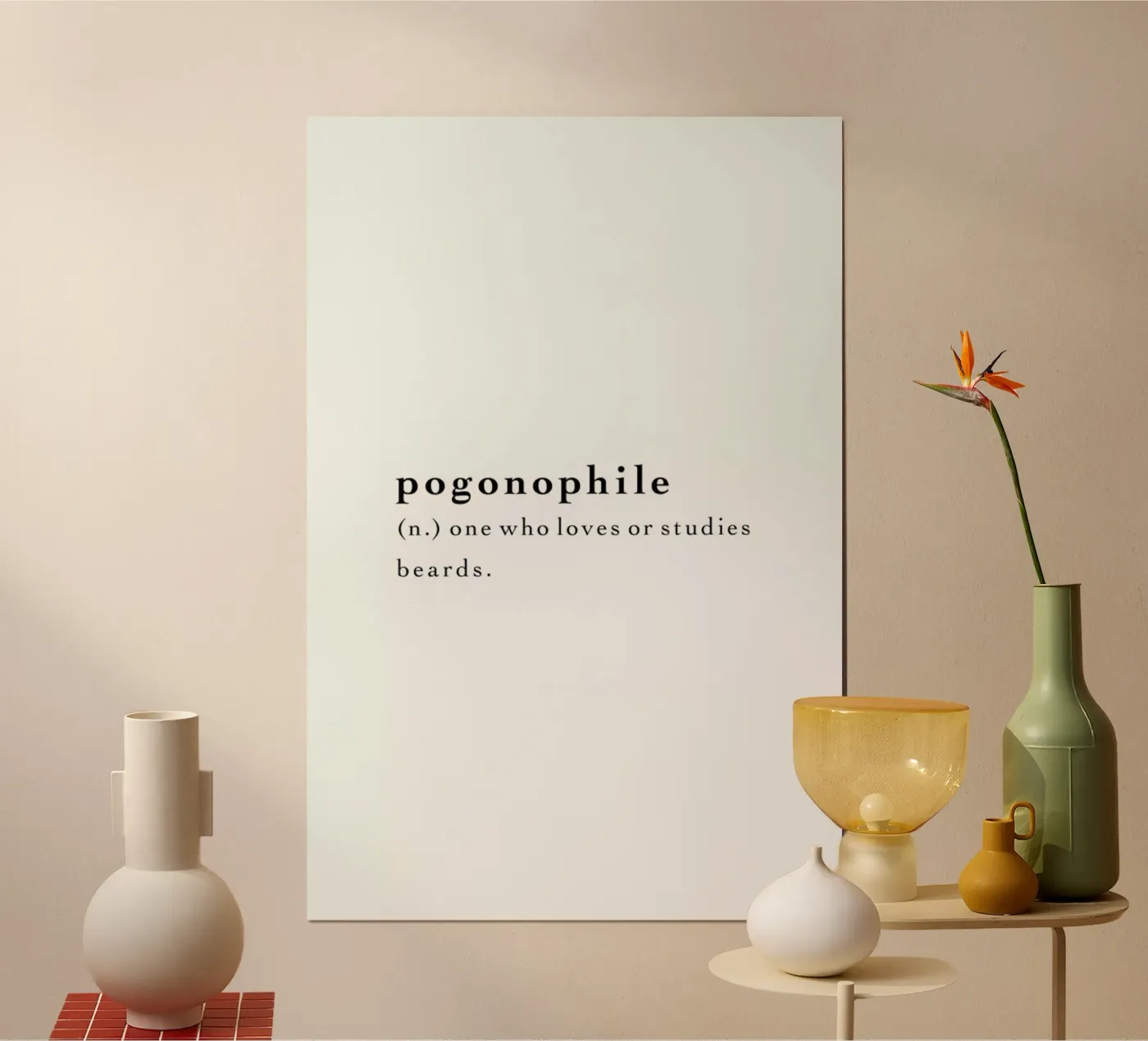 Pogonophile poster van Studio One