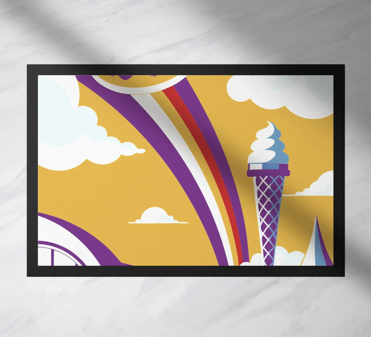 Gelato e ciambella zerbino da STORE PRESENCE