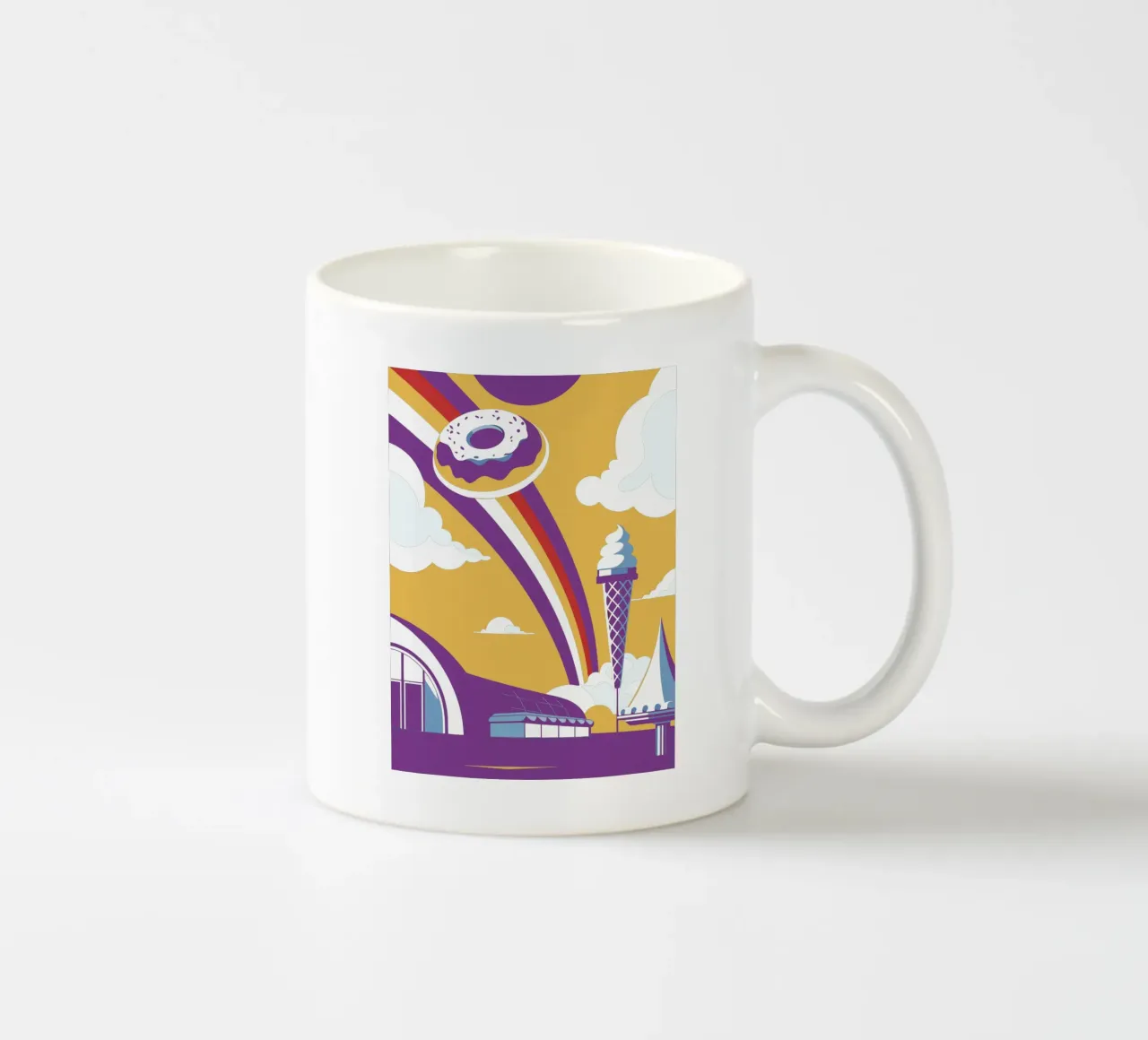 Gelato e ciambella tazza in ceramica da STORE PRESENCE