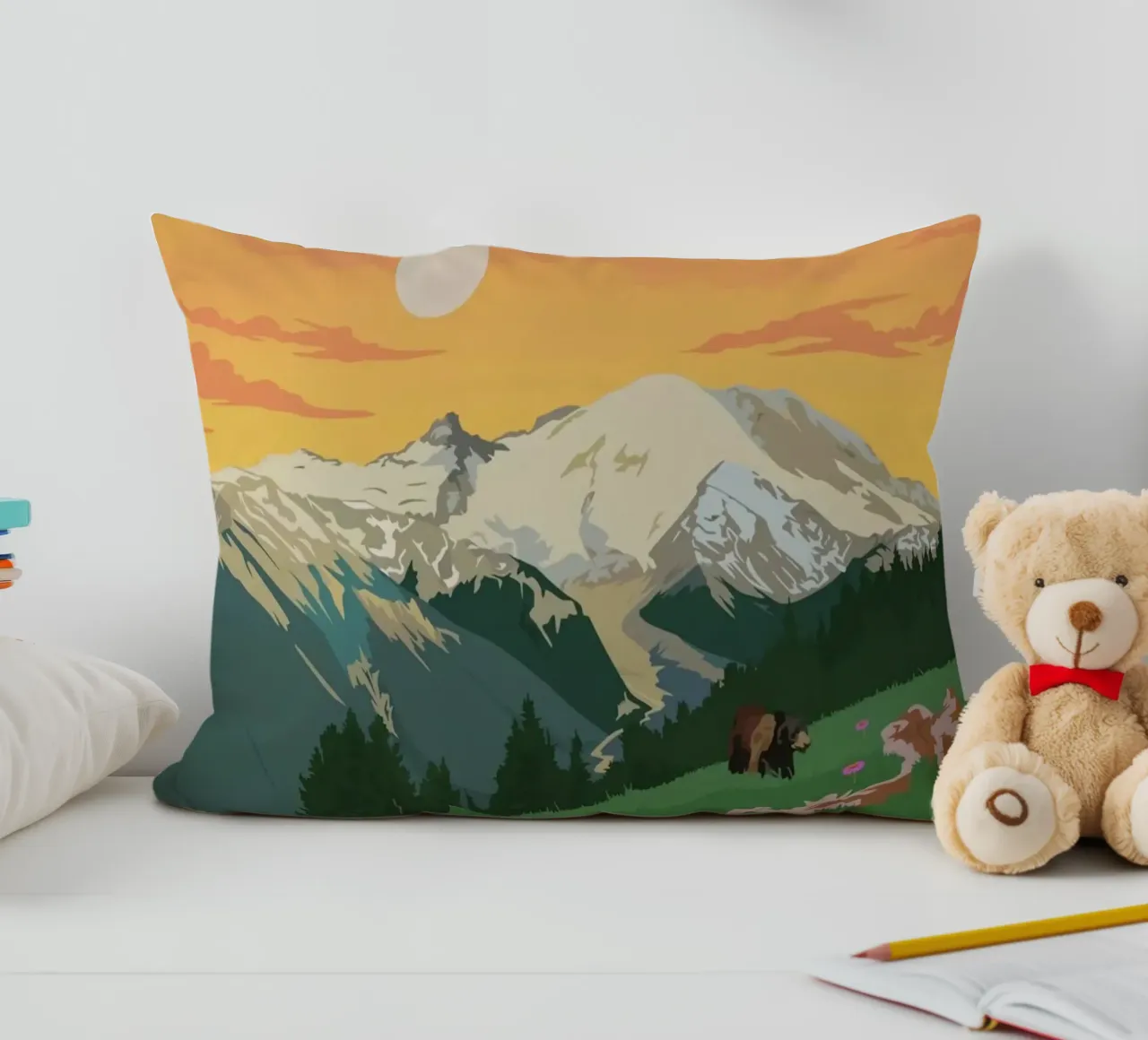 Monte Rainier cuscino da Morgan Scotts