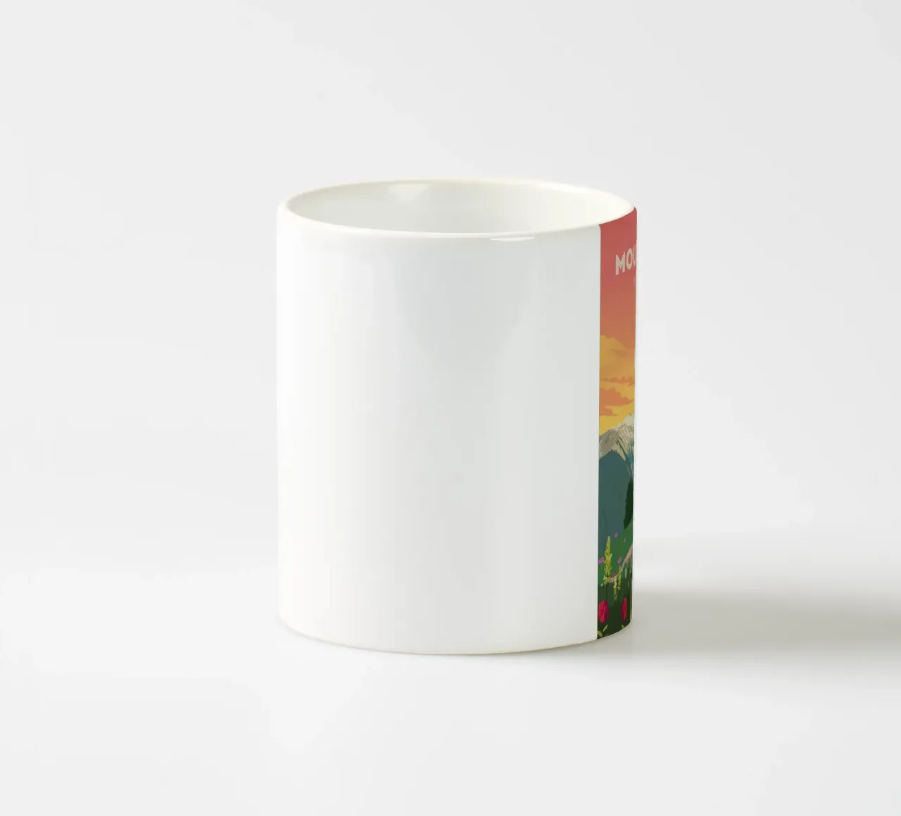 Monte Rainier tazza in ceramica da Morgan Scotts