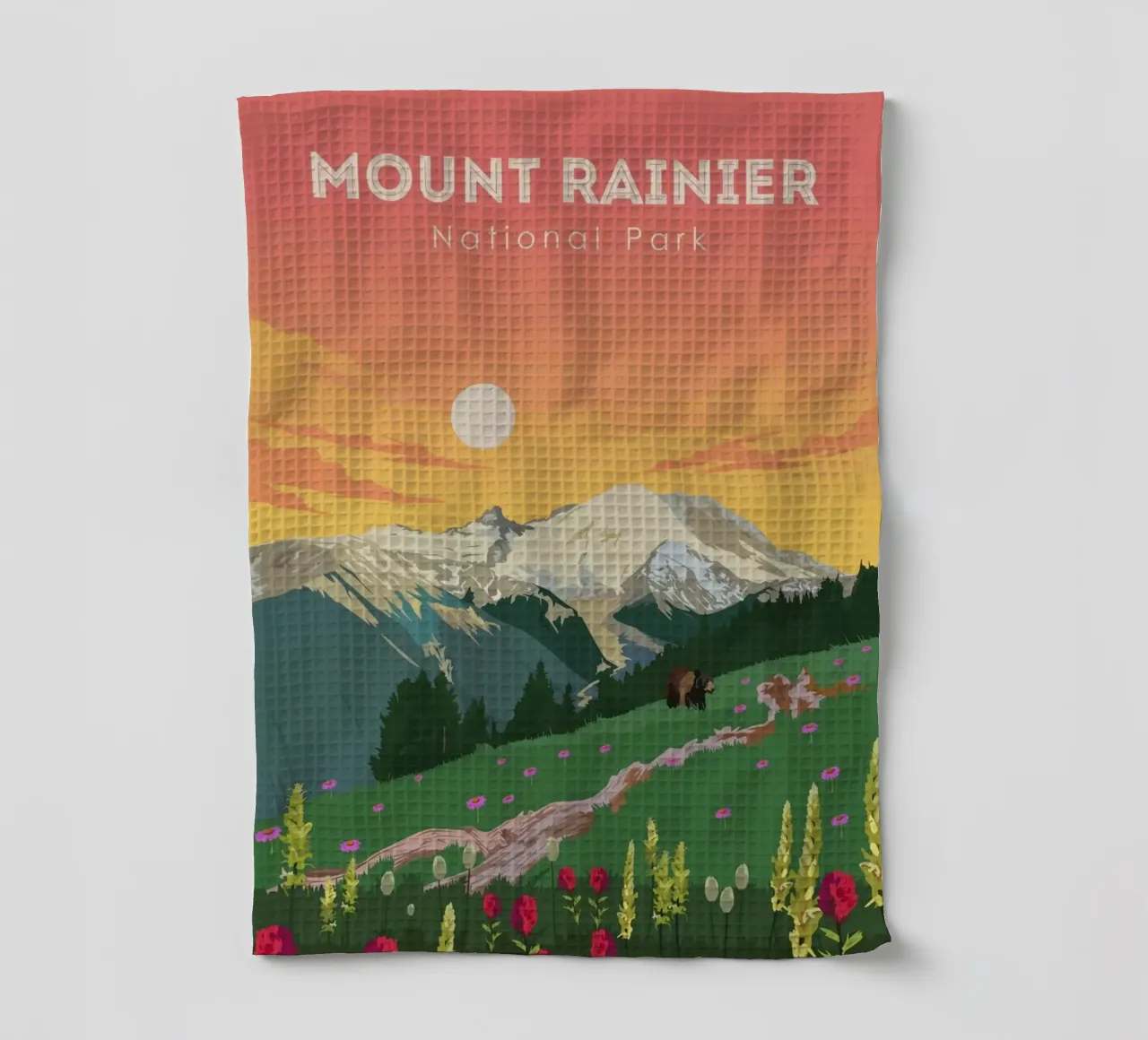Monte Rainier canovaccio da cucina da Morgan Scotts
