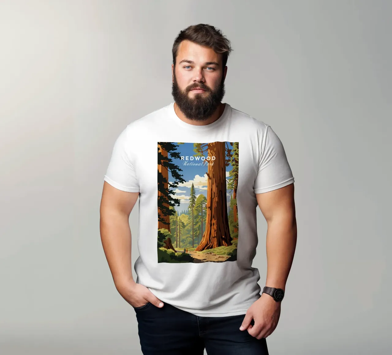 Legno rosso t-shirt da Morgan Scotts