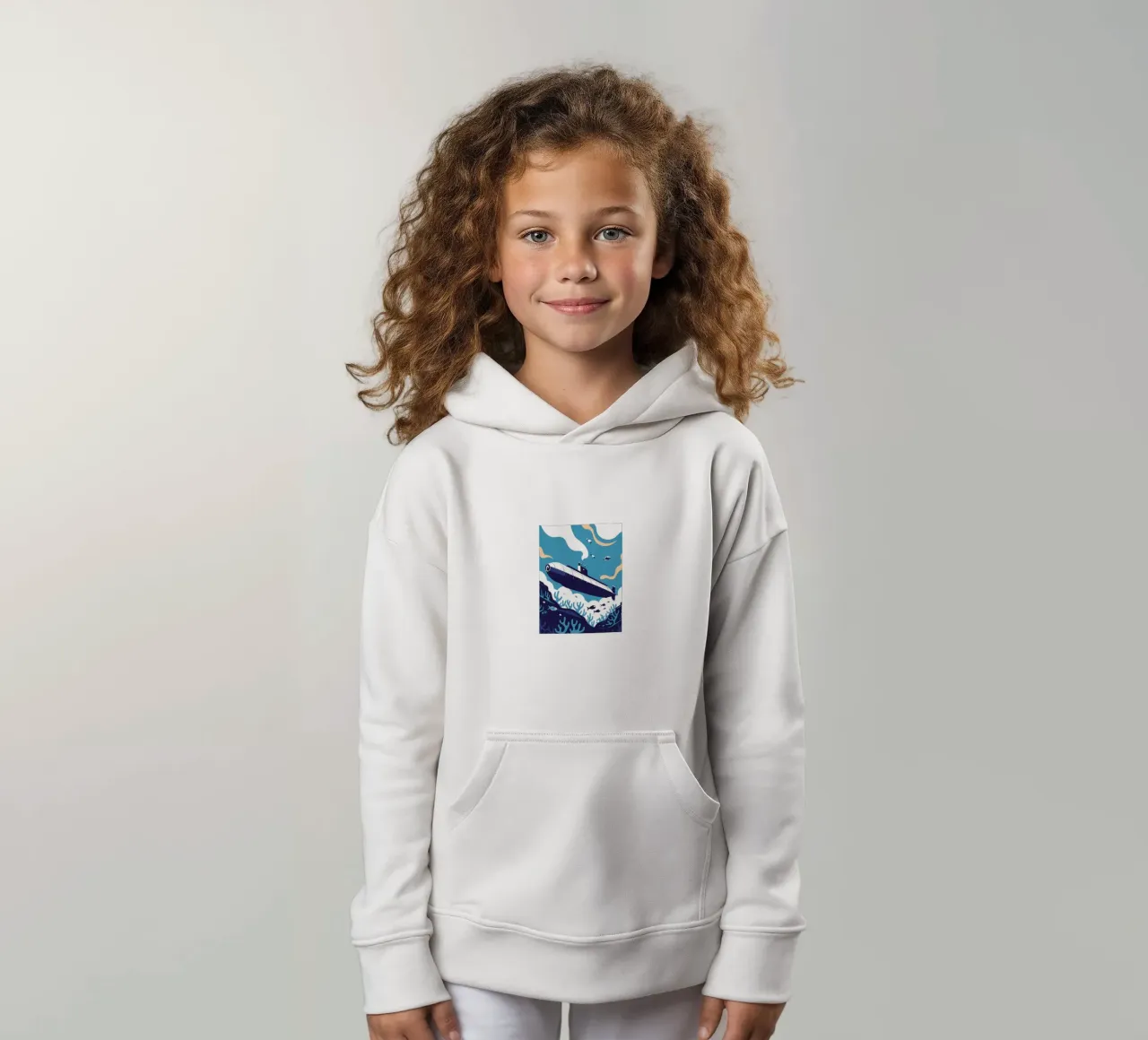Sottomarino felpa bambino con cappuccio da STORE PRESENCE