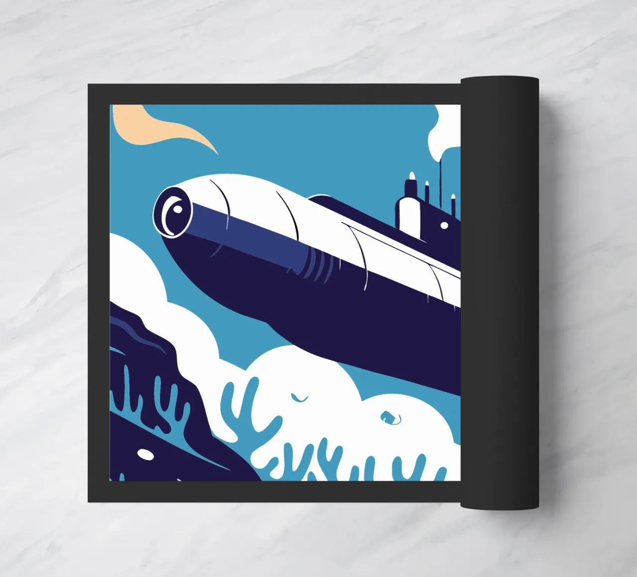 Sottomarino zerbino da STORE PRESENCE