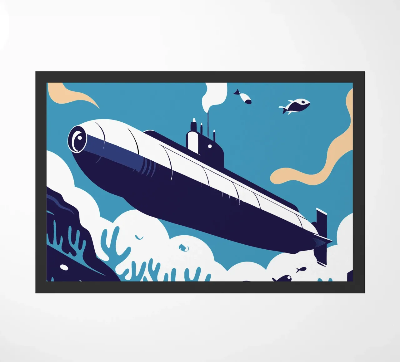 Sottomarino zerbino da STORE PRESENCE