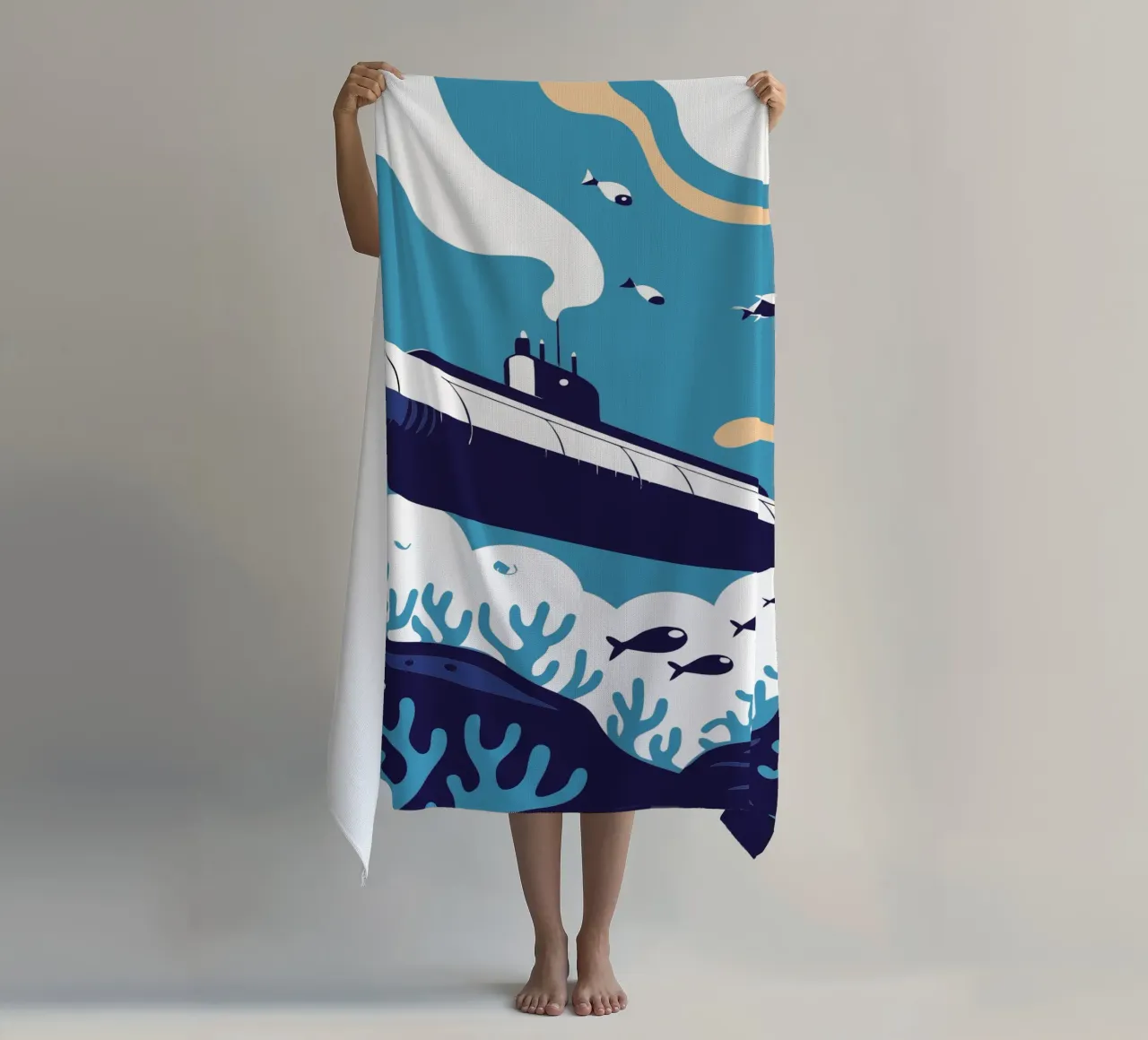 Sottomarino telo mare da STORE PRESENCE