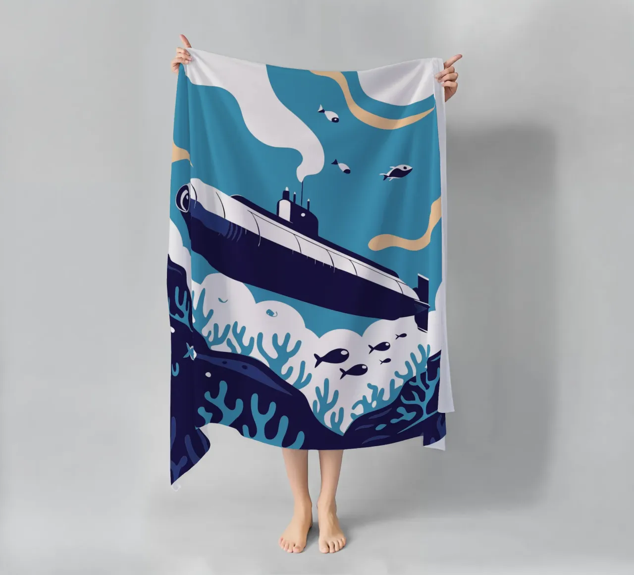 Sottomarino telo mare da STORE PRESENCE