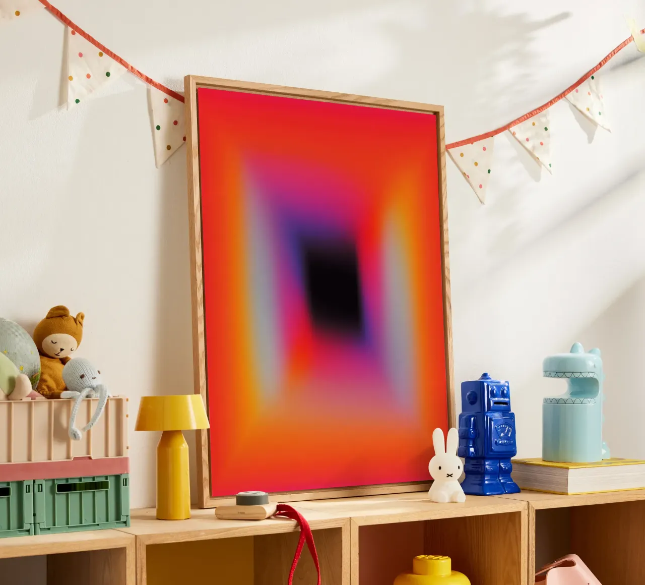 L'oscurità sta arrivando | Composizione del campo di colore plexiglass da Autofocus