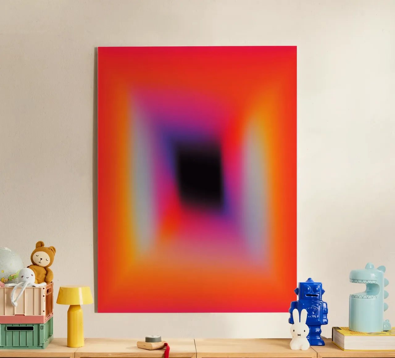 L'oscurità sta arrivando | Composizione del campo di colore plexiglass da Autofocus